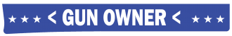 Gun Owner Blue