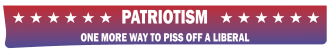 Patriotism Piss Off Liberal