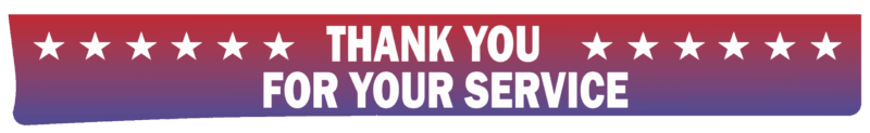 Thank You For Your Service