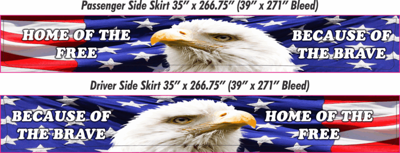 HOME OF THE FREE WIND SKIRT